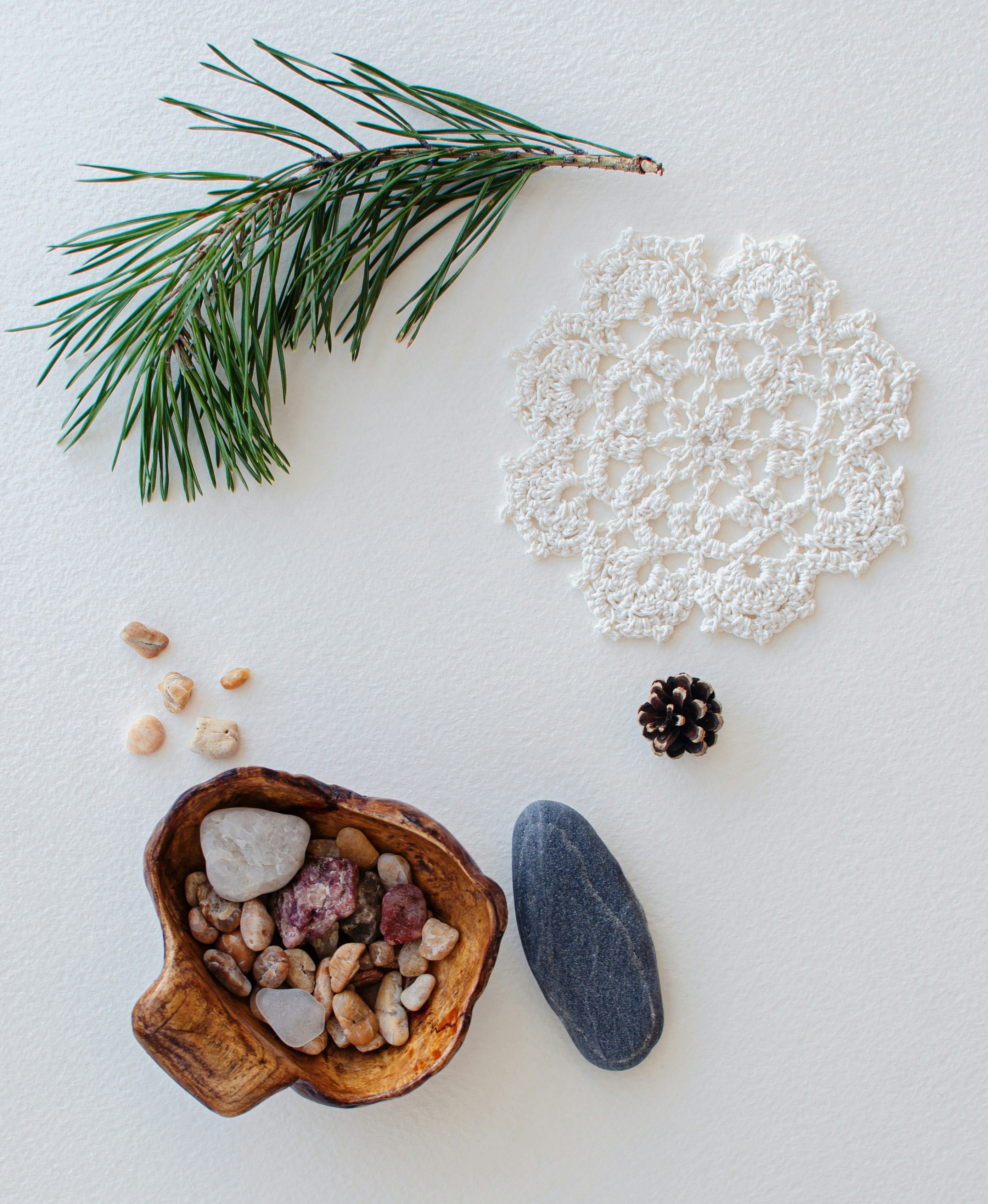 River Stone Paperweights: How Natural Materials Add Texture to a Workspace