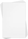 Reskid White Cardstock Thick Paper - Blank Heavy Weight 110 lb Cover Card Stock - 100 Pack (6x9, Inches)