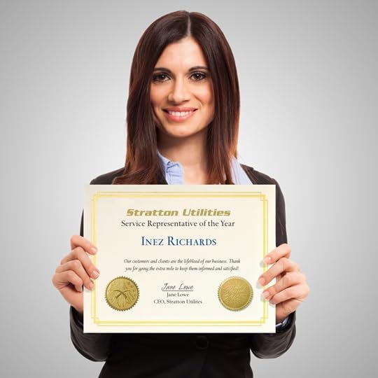 PaperDirect Foil Elegance Specialty Certificates, 50 Sheets of 38lb Cream Paper, 8½" x 11", Double Gold Foil Border, Perfect for Awards, Students, Employees, Volunteers, Course Completion, Diplomas