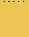 Limited Papers(TM) Writing and Copy Paper, Variation of Colors 8.5" x 11", 5 Hole Top-Punched, 20 Pound Text, 500 Sheets Per Ream. (2500, Gold)