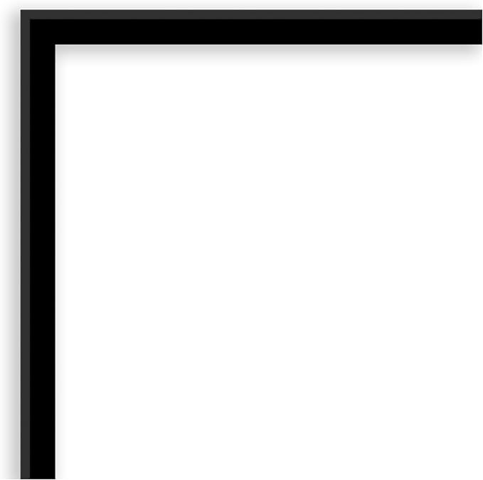 Amanti Art Black Framed Magnetic Board 21x33 Large Vision Board for use with Magnets, 100% Metal Sheet to Display Items as Office Decor or for Home Organization in mudroom, Kitchen or Kids Room