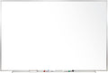 Ghent 4 x 8 Porcelain Magnetic Whiteboard, Aluminum Frame, 1 Marker, 1 Eraser, Made in the USA (M1-4-4 )
