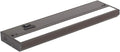 LED Under Cabinet Lighting Hardwired - 3CCT 12 Inch Bronze Finish - Undercabinet Lights for Kitchen - Linkable Undercounter Dimmable Plug in Light or Hard Wired - Under Counter Fixture Direct Wire