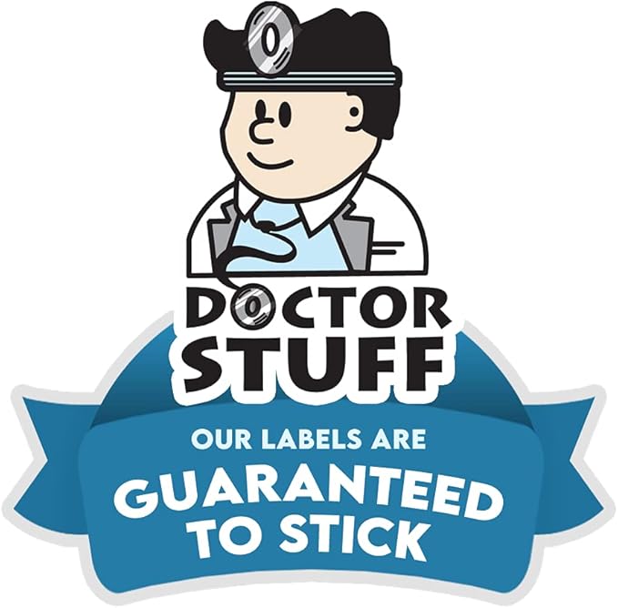 2024 Year Labels, Doctor Stuff 2024 Chart Stickers, Purple Color Coded, S & W/Acme Style, USA Made Year Stickers for End Tab File Folders, 500/Roll, 1 Roll, 3/4" x 1-1/2"