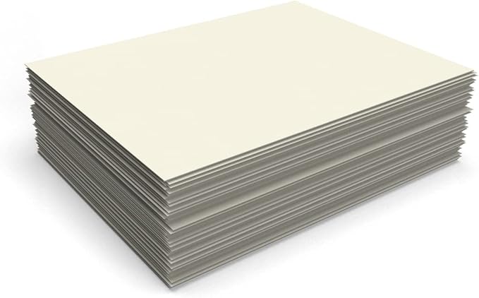 LUXPaper 8.5" x 11" Classic Crest Paper | Letter Size | Natural White | 24lb. Text | 500 Qty