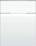 Compuchecks Top Blank Check Paper - 100 Pack, Quick-Books & Laser Printer Compatible - Security Business Checks with Voucher - 8.5" x 11" Green Pinstripe