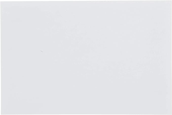 Amazon Basics Blank Index Cards, White, 4" x 6", 1000 Count (Pack of 2)