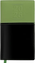 2026 Pocket Planner/Pocket Calendar, 3.5"x6": Includes 14 Months (November 2025 - December 2026) / 2026 Weekly Planner/Weekly Agenda/Monthly Calendar Organizer (Green/Black)