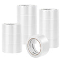 Amazon Basics Strong Plastic Adhesive Packaging Tape for Shipping, Moving and Storage, Clear, Low Odor, 1.88 in x 54.6 yds, 12-Pack