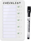 Magnetic Dry Erase Chore Chart, Whiteboard Checklist Board, Chore Chart for Kids Multiple Kids Routine Chart with a Pen(Magnetic)