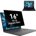 Laptop Privacy Screen 16 Inch, Laptop Screen Privacy Shield 16:10 Aspect Ratio Anti-Glare Blue Light Computer Monitor Protector,Removable 16in Filter for Lenovo HP Dell Acer Asus Thinkpad Envy Xps
