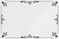 Acrylic Dry Erase Board for Wall with Stylish Border - Shipped Next Day, Made in USA, Non-Magnetic Whiteboard, Wall Mounted Board, Easy to Clean (White - 20x30)