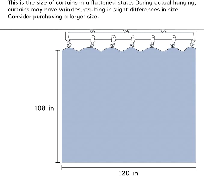 MaKefeile Room Divider Curtains with Flexible Ceiling Tracks Set,Blackout Curtain Ceiling Mount Curtain Track Privacy Room Dividers Ceiling Track Curtain Rod(Grey Drape & Black Rail W 10 × H 9 FT)