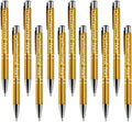 Yucold Customized ballpoint pens in bulk, personalized ballpoint pens with free engraving, for use in companies, enterprises, graduation anniversaries (Yellow,26)