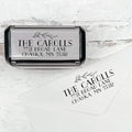 Self Inking Modern Address Stamps | Custom Return Address Stamper (Bold Branch, Large)