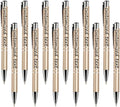 Yucold Customized ballpoint pens in bulk, personalized ballpoint pens with free engraving, for use in companies, enterprises, graduation anniversaries (Rose gold,130)