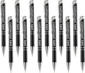 Yucold Customized ballpoint pens in bulk, personalized ballpoint pens with free engraving, for use in companies, enterprises, graduation anniversaries (Black,130)