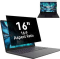 Laptop Privacy Screen 16 Inch, Laptop Screen Privacy Shield 16:9 Aspect Ratio Anti-Glare Blue Light Computer Monitor Protector,Removable 16in Filter for Lenovo HP Dell Acer Asus Thinkpad Envy Xps