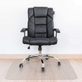 Kuyal Clear Chair Mat, Hard Floor Use, 48" X 59" Transparent Office Home Floor Protector mat Chairmats (48" X 59" Rectangle)