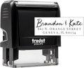 Self Inking Modern Address Stamps | Custom Return Address Stamper (Brandon, Xtra Large)