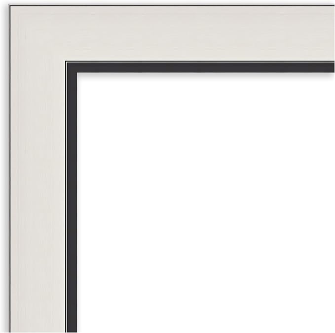 Amanti Art Silver Framed Magnetic Board 26x26 Medium Vision Board for use with Magnets, 100% Metal Sheet to Display Items as Office Decor or for Home Organization in mudroom, Kitchen or Kids Room