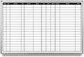 ER Dry-Erase Hospital Whiteboard 48" x 36"