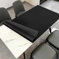 Zinkooat Table Protector for Dining Room Table,1.8mm Thick,36x60 Inch Table Protector,Dining Table Cover,Table Cover Protector,Dining Table Protector(Black+Black,36x60)