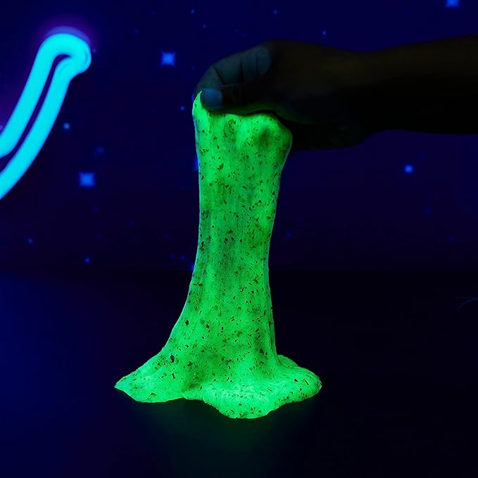 Elmer’s Glue Slime Kit Dinosaur Night Makes Color Changing and Glow in the Dark Slime Includes Liquid Glue and Activator 4 Count