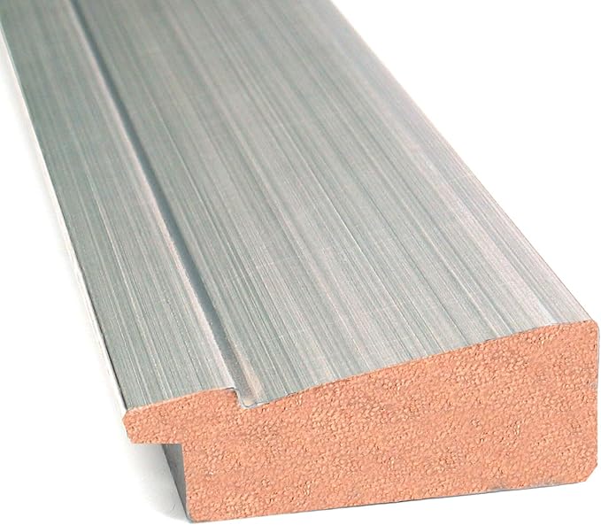 Amanti Art Silver Framed Magnetic Board 24x36 Large Vision Board for use with Magnets, 100% Metal Sheet to Display Items as Office Decor or for Home Organization in mudroom, Kitchen or Kids Room