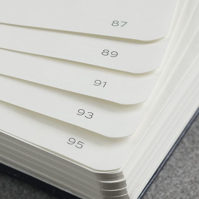 LEUCHTTURM1917 - Notebook Hardcover Master Slim A4+ - 123 Numbered Pages for Writing and Journaling (Sage, Plain)