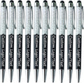 Yucold Customized Pens with Name/Logo - Touch Screen Stylus Ballpoint Pen, Perfect for Weddings, Business & Personalized Gifts (Black,300)