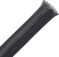 100ft - 3/8 inch PET Expandable Braided Sleeving – Black – Alex Tech Braided Cable Sleeve