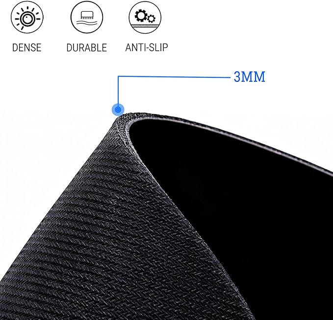 Custom Mouse Pad - Personalized with Your Photo Text Logo - Non-Slip Waterproof Gaming & Computer Desk Mat for Home Office Accessories (7.6"x8.6")