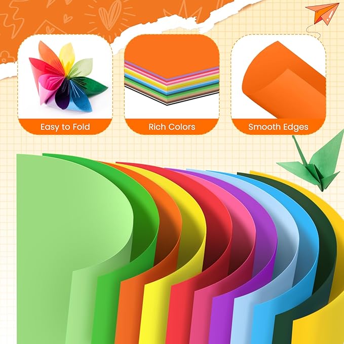Colored Card Stock, 40 Sheets 8.5" x 11" Pink Cardstock Paper, 180GSM/65LB Bulk Construction Paper for Crafting, Gift Wrapping, Seasonal Decor, Kids Art and Party Supplies