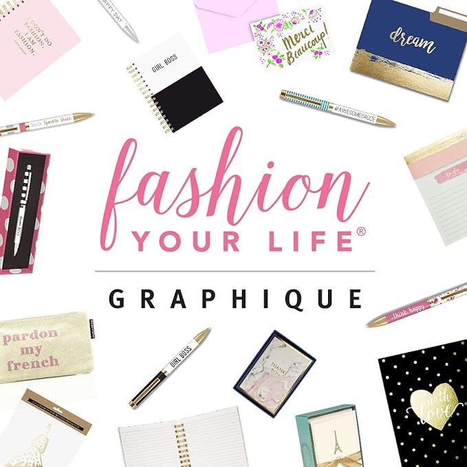Graphique Magnetic Notepad - Gold Dots Grocery and Shopping List - Fun Decorative To-Do List - Perfect House Warming Gifts - 100 Tear off Sheets (4" x 9.25" x .5")