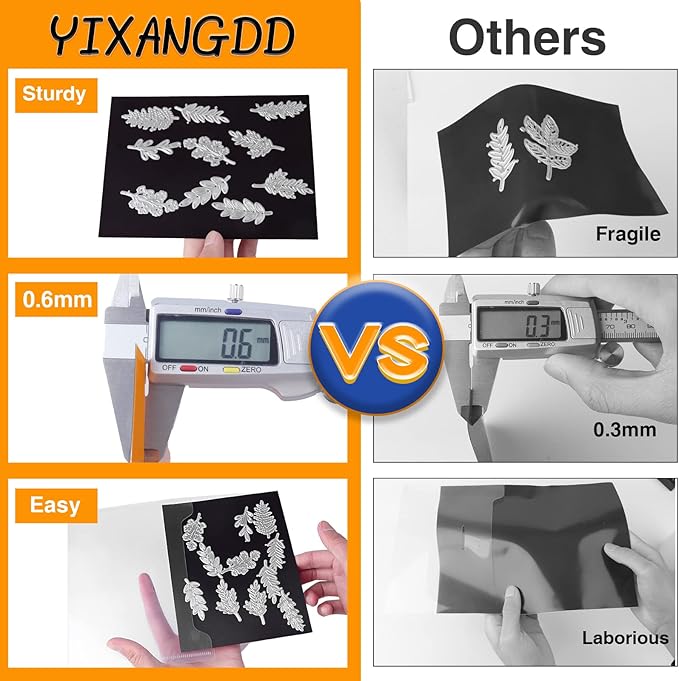40 PCS Stamp and Die Storage Bag and Rubber Magnetic Sheets, Die Storage Set for Storage Die Cutting, DIY Scrapbooking