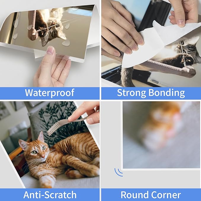 Thermal Laminating Pouches, FungLam Clear Laminating Sheets, 3 Mil Thickness Thermal Laminating Sheets, 9×11.5 Inch Laminator Sheets for Laminators, Clear Plastic Letter Size Sheets, 200 Pack.