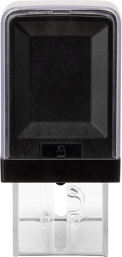 COLOP Small Size Self Inking Custom Signature Stamp - Choose from 15 Ink Colors