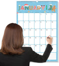 SUNEE Wall Calendar 2026 Large 22.75"x15.5", 21 Month from October 2025 to June 2027, Vertical Extra Large Monthly Calendar 2026 for Wall, Cute