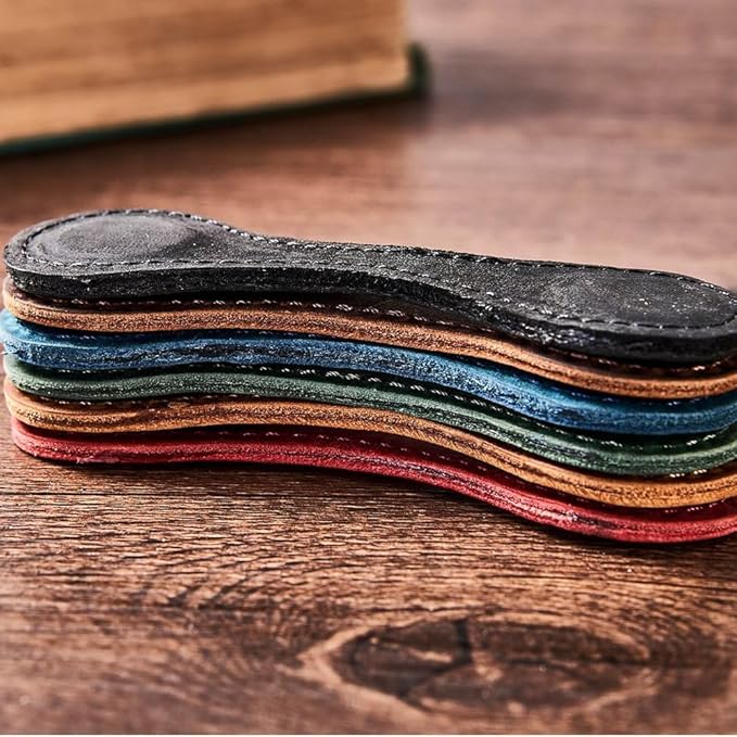 Personalized Magnetic Custom Bookmark, 26 Letters, Handmade, for Book Lovers, Readers, Women, Kids (Purple, L)