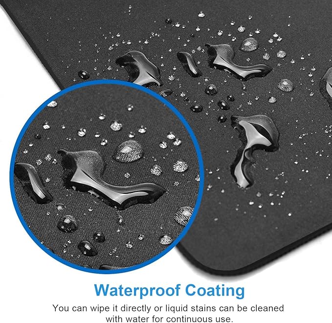 IMAYONDIA Psychedelic Mushrooms Mouse Pad, Colorfull Gaming Mouse Pad, Magical Forest Mousepad, Non-Slip Rubber Base Computer Mice Pad for School Home Office, 9.5 x 7.9 Inch, Aesthetic Modern Art