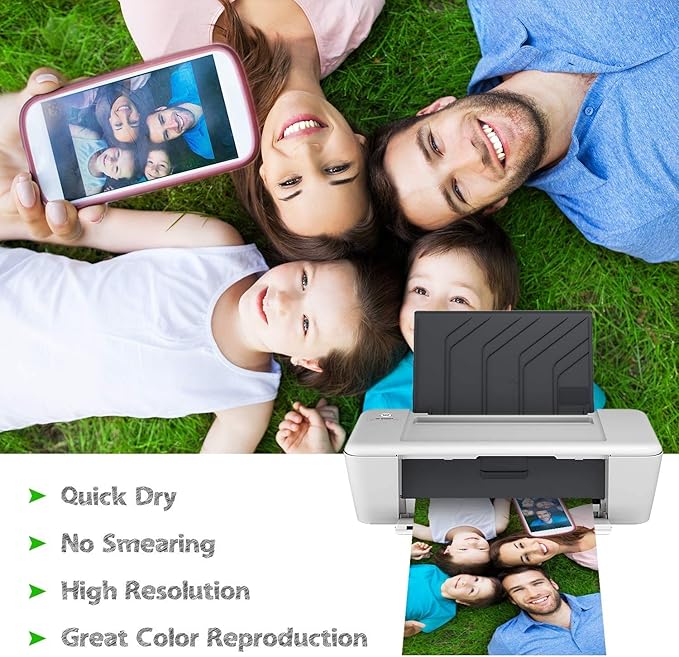 Koala Ultra Premium Photo Paper 13x19 In Satin Photo Printer Paper for Inkjet Printer Water-Resistant Semi Gloss 50 Sheets 72lb