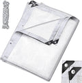 99% Aluminet Shade Cloth Reflective Tarp 10 x 10 ft Aluminium Cloth Porch Privacy Screen with Grommets for Car Garden Pergola Patio Sun Shade Kennel Cover Durable Mesh Canopy Cover Easy Setup