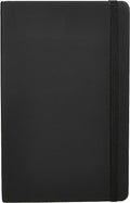 Amazon Basics Classic Grid Notebook, Graph Ruled, 240 Pages, Black, Hardcover, 5 x 8.25-Inch