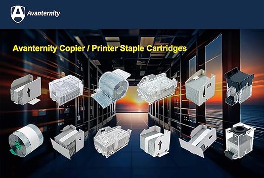 Avanternity's Staple Refills, Compatible with Lexmark 12L0252 / PN 35S8500 Staple Cartridges (Pack of 3 Boxes)