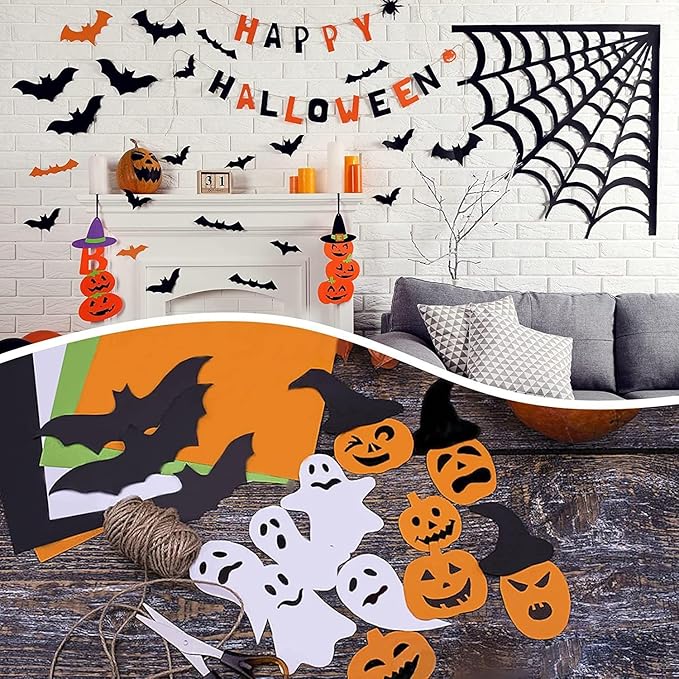 24 Sheets Black Shimmer Cardstock 8.5 x 11 Metallic Paper, Goefun 80lb Card Stock Letter Size Sheets for Halloween, Invitations, Scrapbooking, Crafts, Graduations