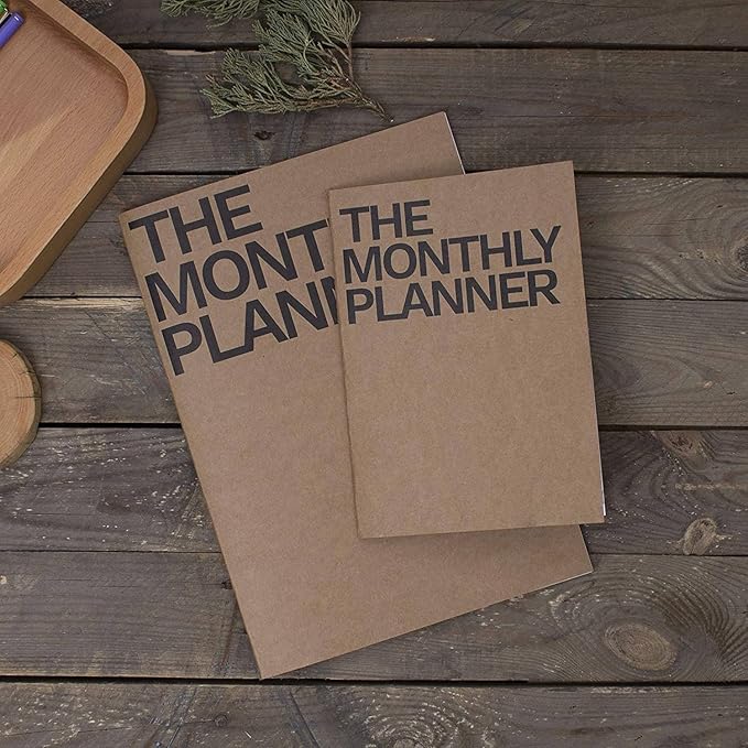 The Monthly Planner Undated (Large x 1 Pack)