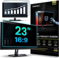 Acrylic 23 Inch Computer Privacy Screen Filter for Widescreen Computer Monitors - 20.6" x 12" (524 x 306mm) - Monitor Frame Hanging Type