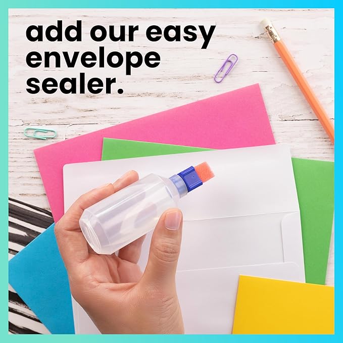 ExcelMark Address Stamp - Custom Return Address Stamp with Elegant Designs, Vibrant Colors & Patterns – Perfect for Mail, Invitations & Gifts (Pink Mount, Modern Line)