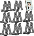 Birity 32 pcs 4.5in Plate Stands for Display,Metal Plate Holders Display Stands Can Be Used for Picture Stand,Book Stands for Display,Plate Display Stands,Easel,Photo Frame Stands,Desktop Stand